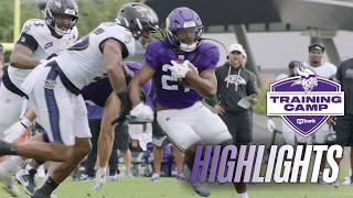 Highlights from Vikings vs. Ravens Joint Practice at Training Camp | August 20