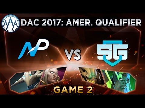 Team NP vs SG Game 2 - DAC 2017 Americas Qualifier - @DakotaCox @LacosteDota