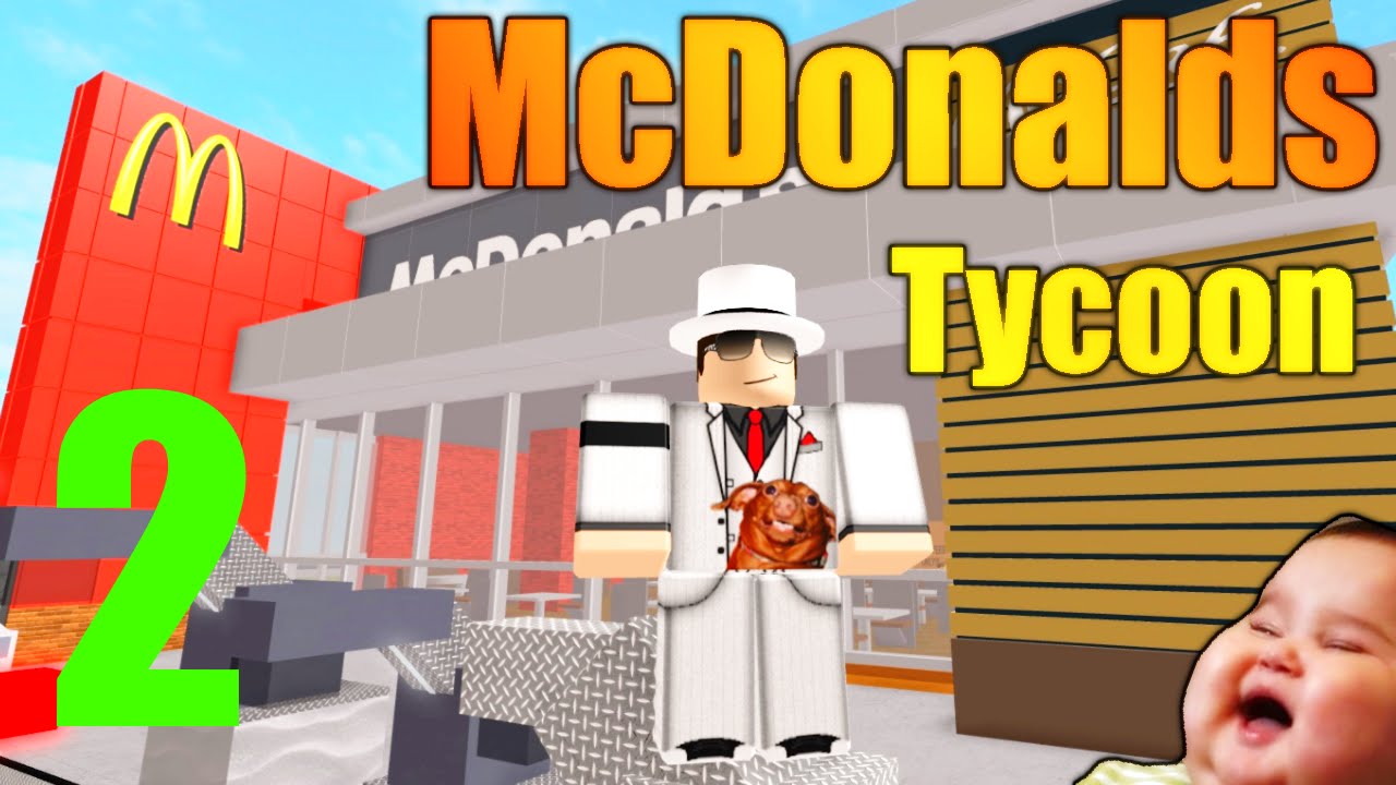 Roblox Mcdonalds Tycoon Lets Play Ep 2 We Finished Drive Through Ramp - mcdonalds tycoon new roblox