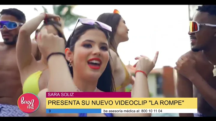 SARA SOLIZ NOS CANTA SU NUEVO TEMA MUSICAL LA ROMPE