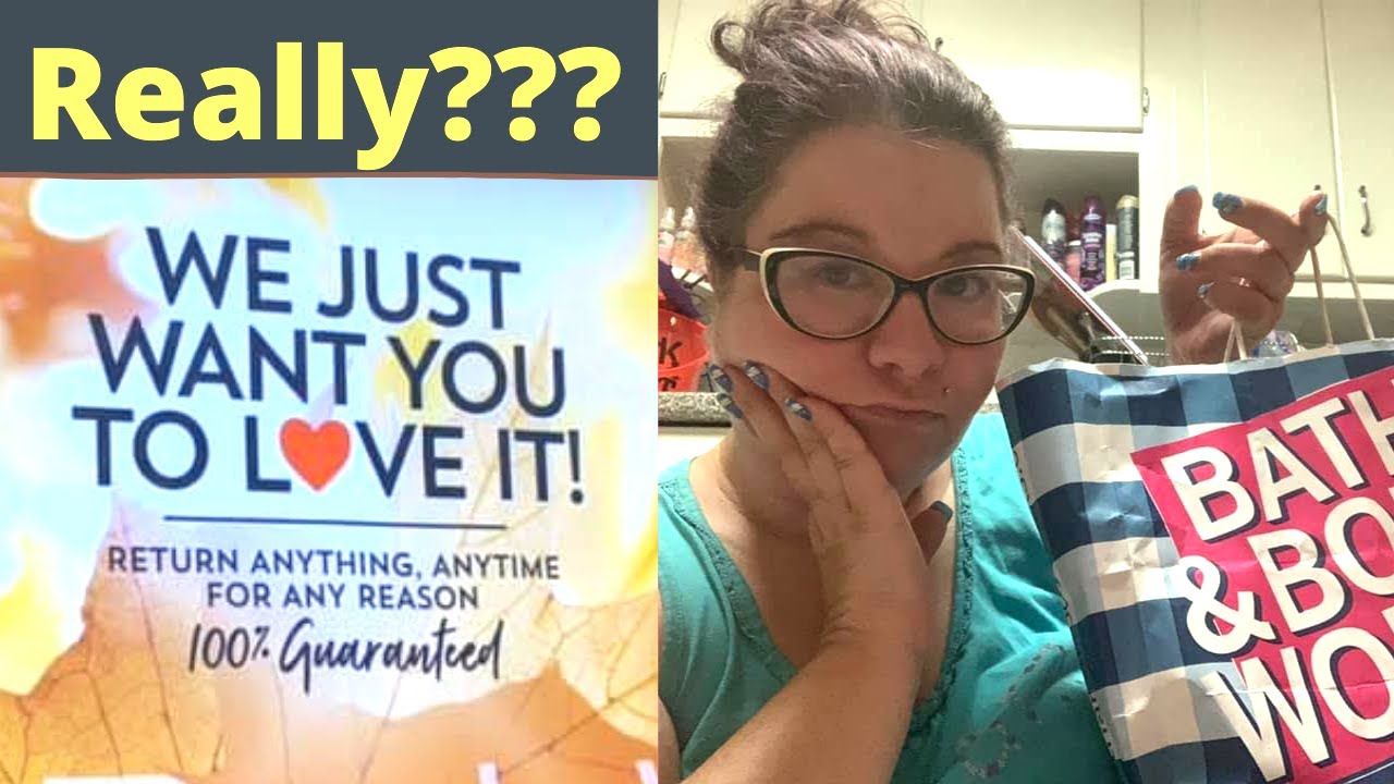 Bath and Body Works Rant Rancid Product Exchange YouTube