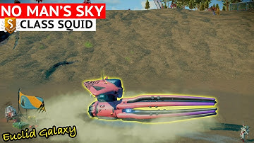 Crashed FREE S-CLASS Pink Squid in No Man