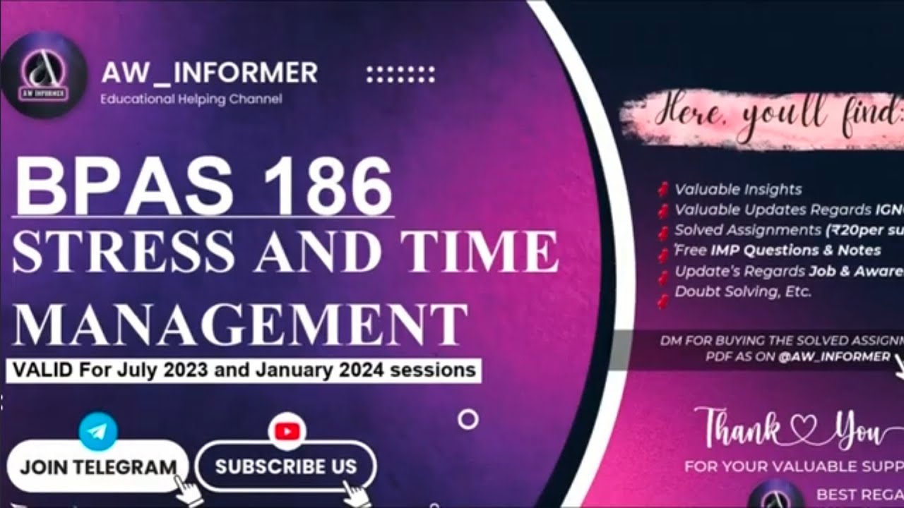 BPAS 186 SOLVED ASSIGNMENT 23-24 | BPAS 186 SOLVED ASSIGNMENT IN ENGLISH 23-23 | FREE SOLVED ASSI.😦😮