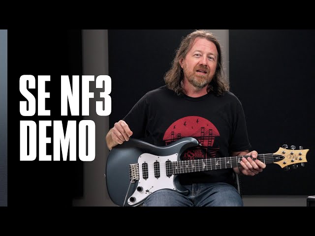 Електрогітара PRS SE NF3 Maple (Metallic Orange)