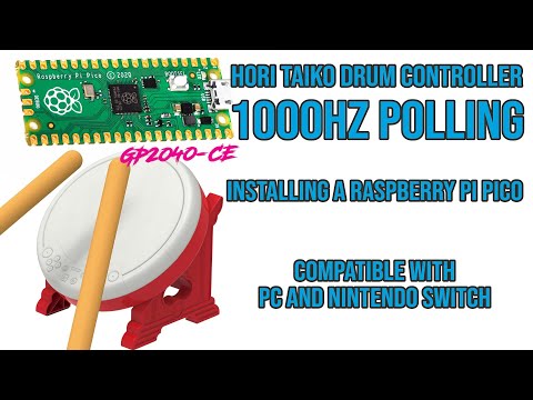 1000hz Polling Guide for HORI Taiko Drum Controller