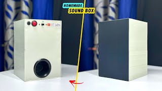 20 Watt BT-Sound Box ।। how to make bluetooth speaker from pvc pipe - Rechargeable - DIY Active