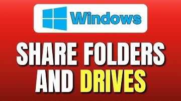 How to Share Folders and Drives Between Computers in Windows 10 or 11 | Windows File Sharing
