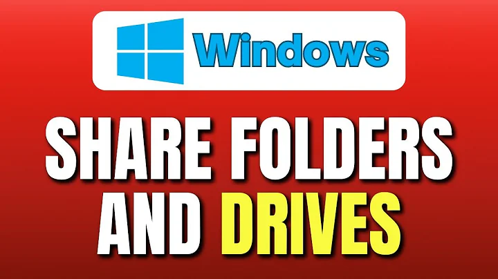 How to Share Folders and Drives Between Computers in Windows 10 or 11 | Windows File Sharing