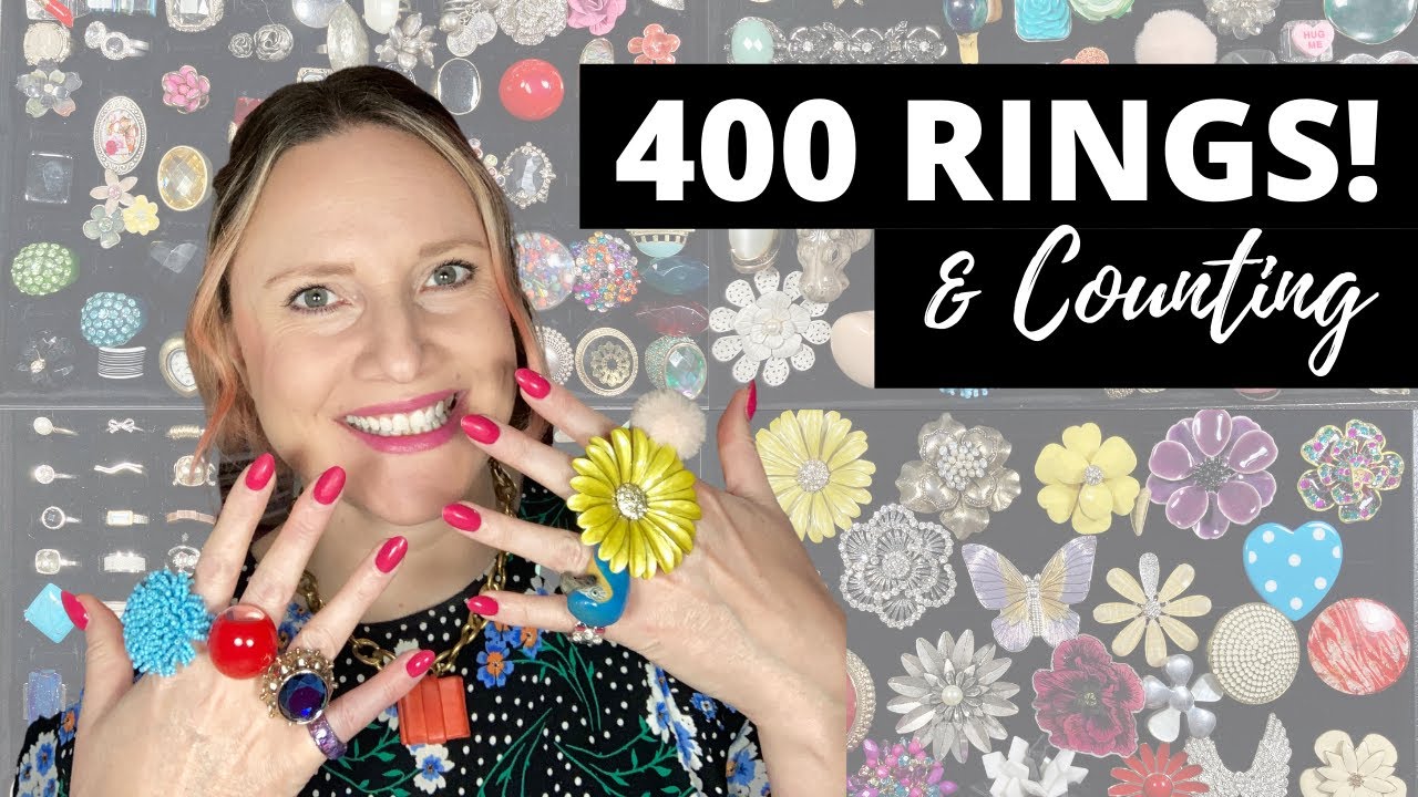 My Ring Collection & where I get everything. 400+ RINGS!