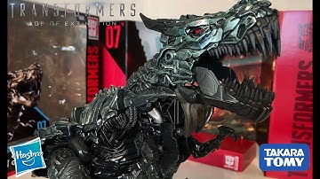 TRANSFORMERS STUDIO SERIES 07 GRIMLOCK REVIEW