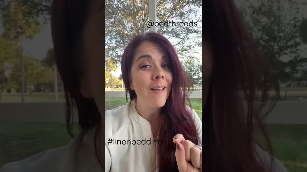 Review coming! @bedthreads flax linen bedding! 