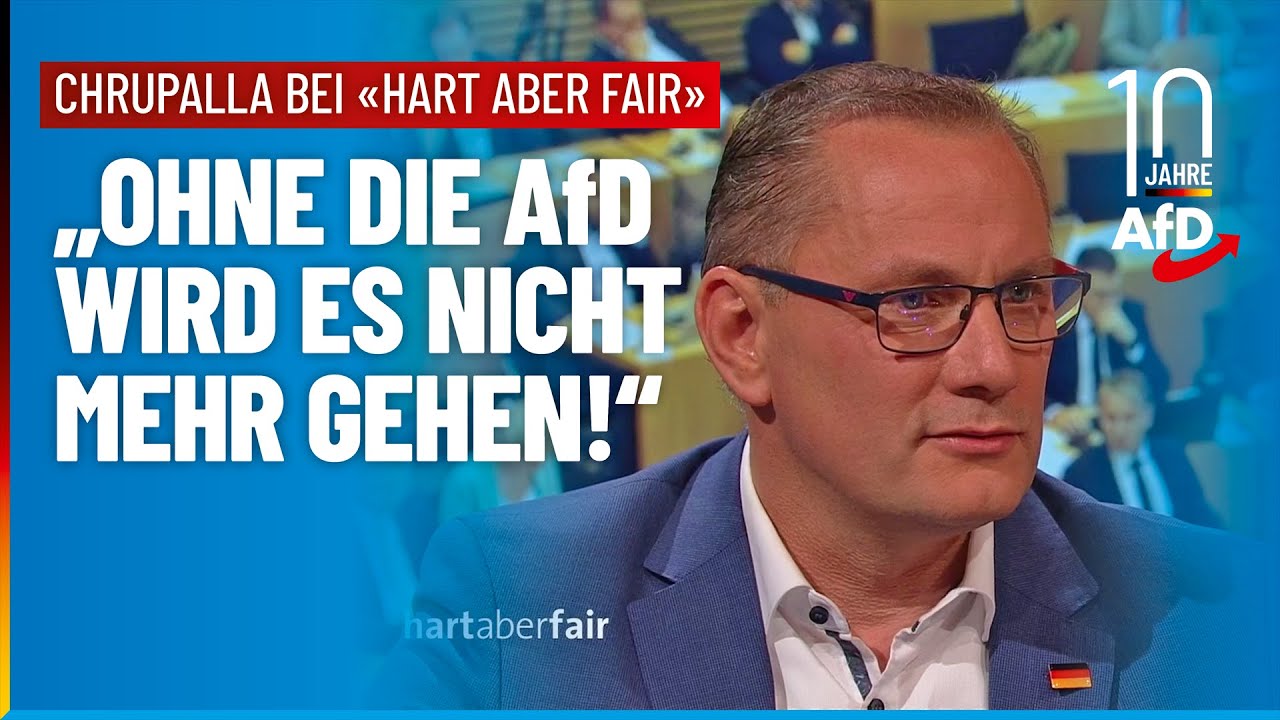 Tino Chrupalla: Die Grünen werden unter die 5-%-Hürde rutschen!