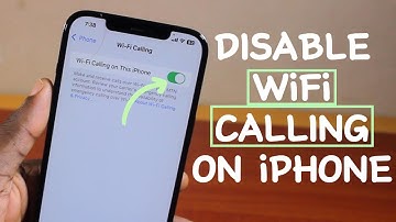 How to Turn Off or Disable WiFi Calling on iPhone