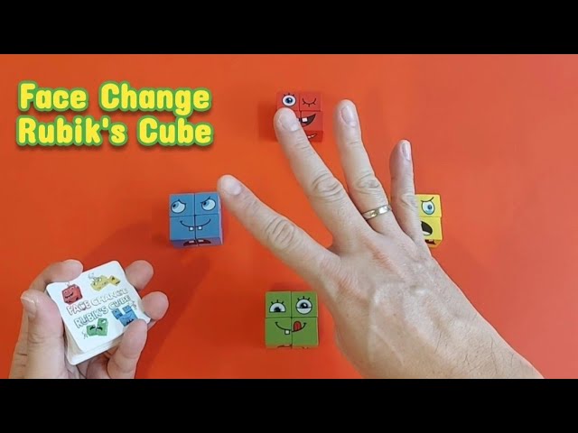 FebuLuv 💕 FACE CHANGE RUBIK'S CUBE