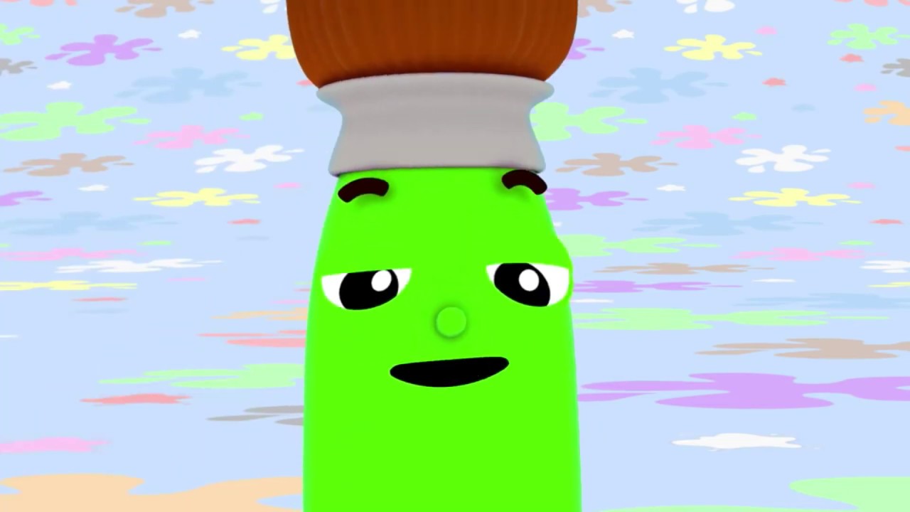 Learn Colors For Children Petey Paintbrush Toddler Learning Video Maxresdefault