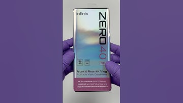 Infinix Zero 40 5G Unboxing - ASMR #shorts