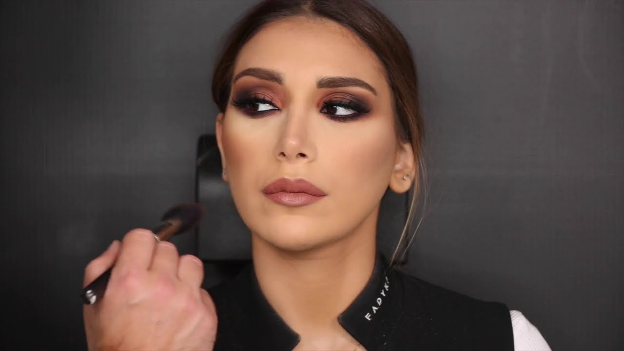 Brown smokey makeup - Fady Kataya - مكياج سموكي بني - فادي قطايا