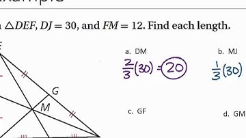 Geometry: Section 5.3- Medians & Altitudes of Triangles