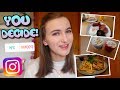 Instagram Followers Control What I Eat in a Day!