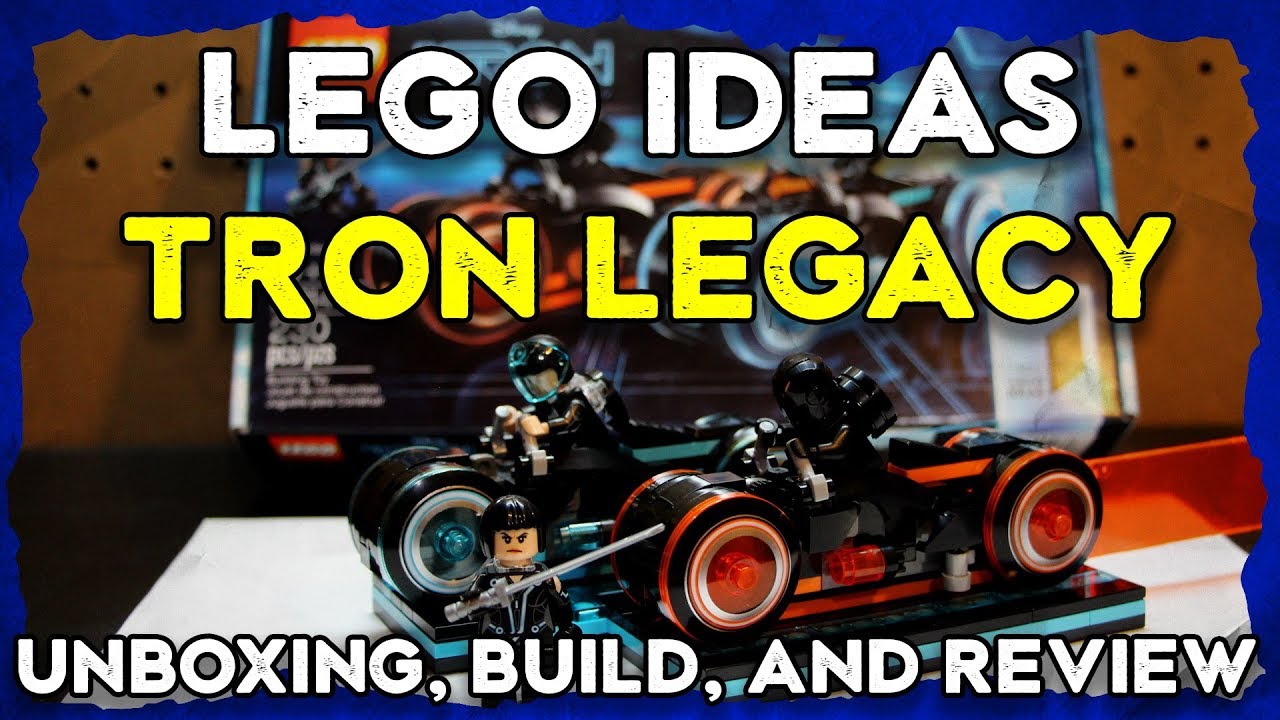 LEGO Ideas TRON Legacy set (21314) - build and review