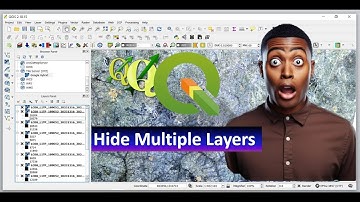 QGIS Tutorial: Layer Visibility in QGIS | Hide Multiple Layers At Once