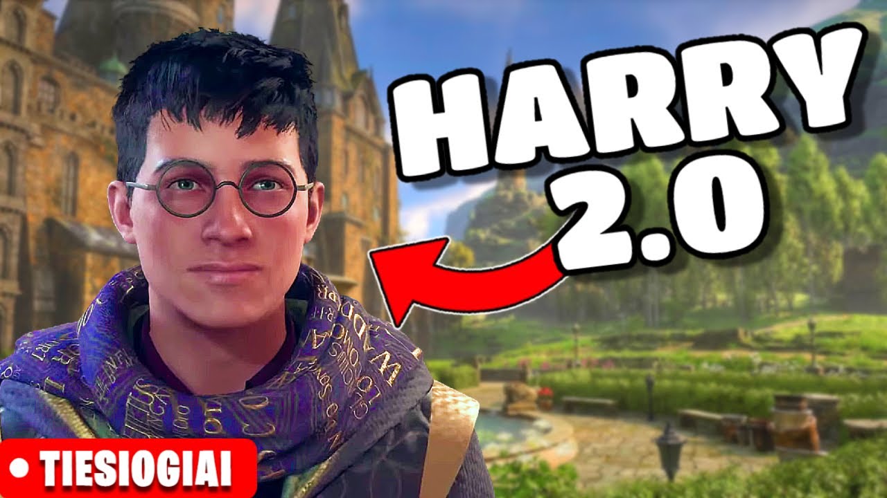 🔴 BŪSIMAS HARIS POTERIS?!  - Hogwarts Legacy lietuviškai live