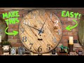 DIY Wooden Clock!