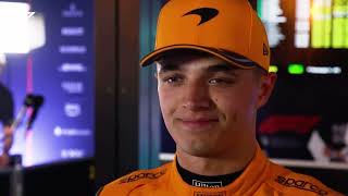 Lando norris post Qualifying interview Bahrain Grand Prix #f1 #landonorris