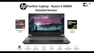 HP Pavilion Laptop - 15-ec1024AX - Ryzen 5 4600H - Detailed Review | Benchmarks | Battery Test HP Pavilion Laptop - 15-ec1024AX - Ryzen 5 4600H - Detailed Review | Benchmarks | Battery Test