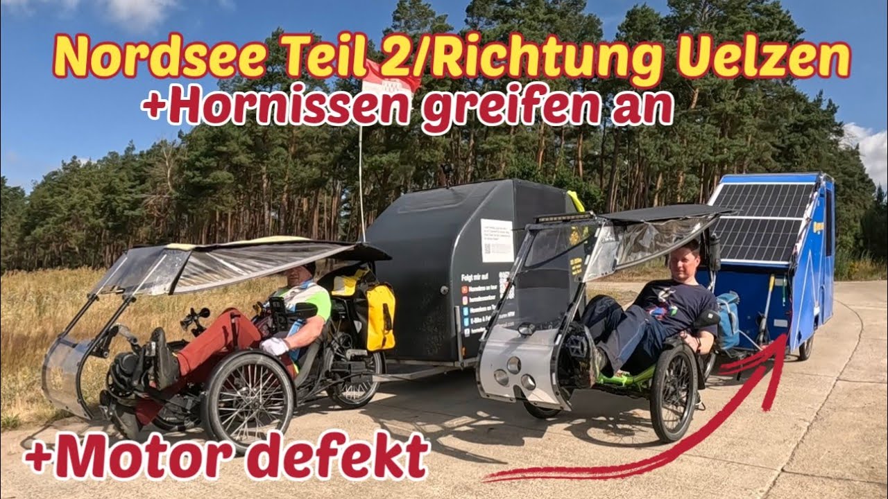 Motor defekt/Hornissen greifen an/Nordsee T2@homelessontour