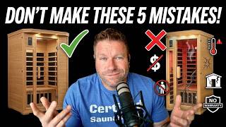 [WARNING] Top 5 Mistakes When Buying An Infrared Sauna