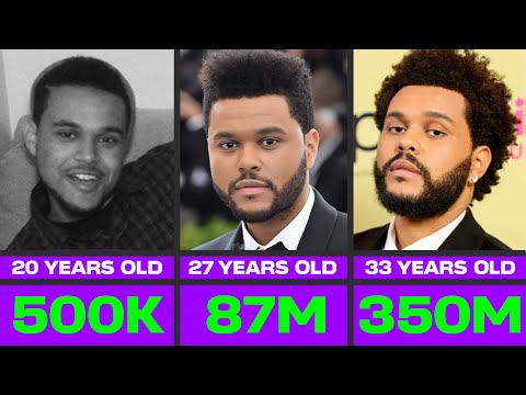 The Weeknd Net Worth 20-33 Years Old