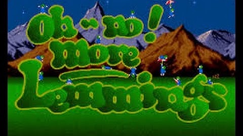 Oh-No! More Lemmings Review for the Commodore Amiga by John Gage
