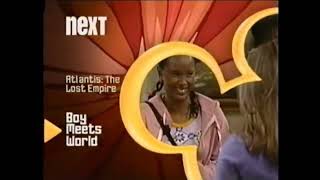 Disney Channel Next Bumpers (Atlantis: TLE to Boy Meets World & Stuart Little to DTB) (2003 & 2004)