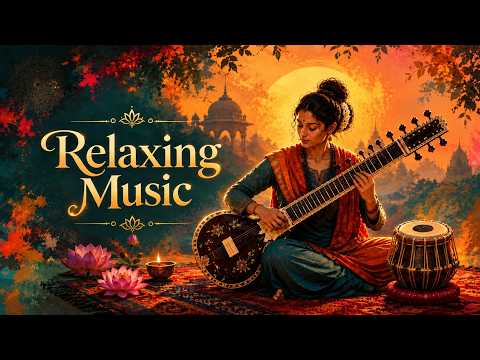 Relaxing Music | Peaceful Flute & Sitar Music for Meditation, Stress Relief & Inner Peacec