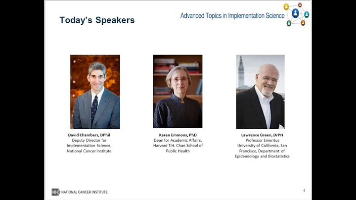 The Intersection of Public Health and Implementation Science