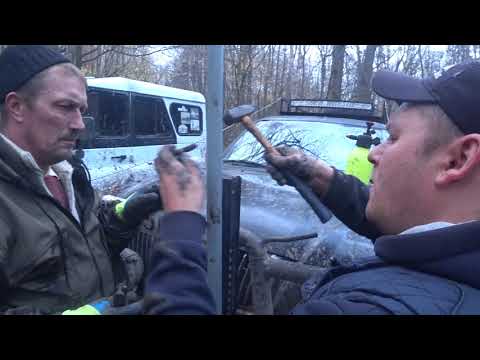 Great Wall Safe - на off-road покатухе сломался рулевой кардан, чиним в поле.