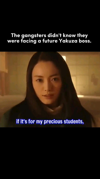 The gangsters didn't know that they were facing a future Yakuza boss #jdrama #japandrama #gokusen