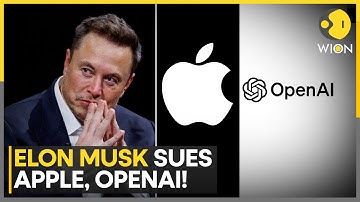 Elon Musk Sues Apple & OpenAI Over AI Monopoly Claims | xAI vs ChatGPT Battle Heats Up | WION