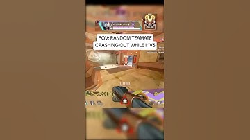 Random Crashing Out While I 1v3 #apexlegends