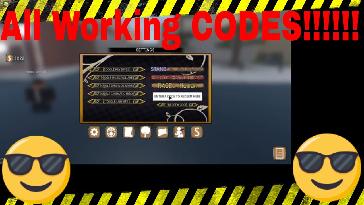 YBA CODES All Working CODES YouTube