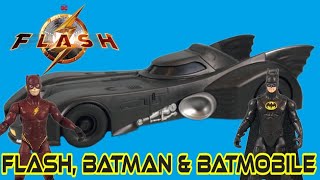 Flash, Batman & Batmobile Review - The Flash Spin Master 4 Inch