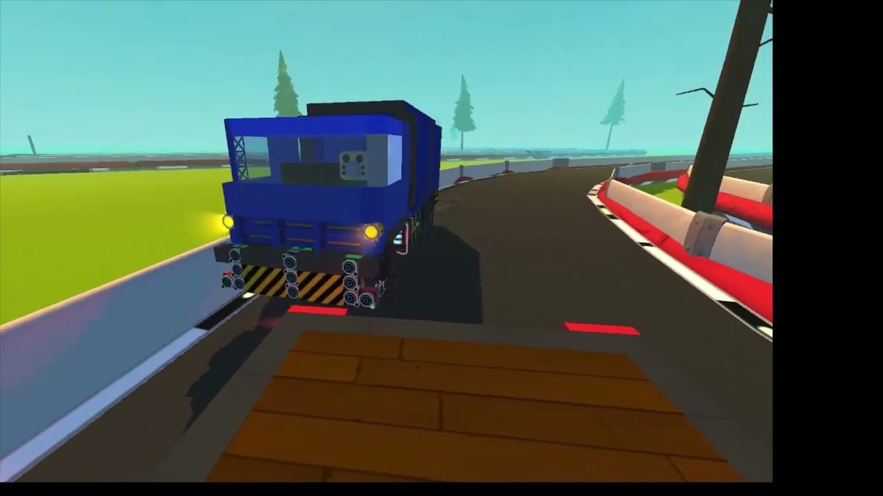 Scrap Mechanic - Self driving trucks