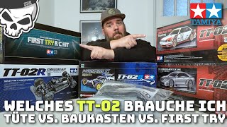 Tamiya TT-02 Baukasten vs First Try in der Tüte oder Tuning Was brauche ich was sind unterschiede