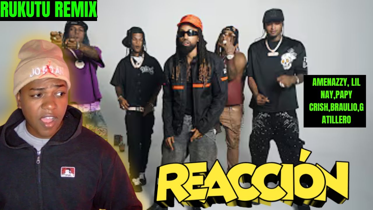 Tito flow, amenazzy, papy crish , braulio, lil nay, gatillero - RUKUTU REMIX - reaccion