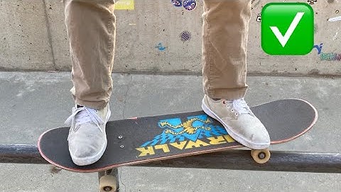 How to 50-50 a ROUND RAIL the easiest way tutorial!!