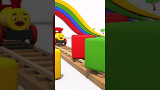 Let&#39;s Play and Learn with Tino the Train! 🚂 #cartoon #woodtrain #tino #shorts #learncolors #forkids