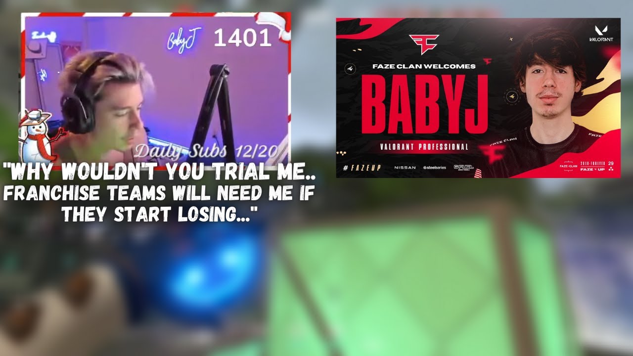 Babyj Explains why he SHOULD Be Picked up for Franchise League...