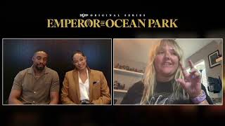 Grantham Coleman and Paulina Lule on timelines and 'Emperor of Ocean Park'