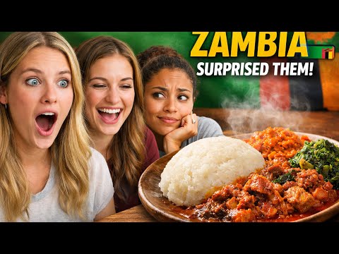 Foreigners Reactions After Trying Zambian Local Food Travel Experience Zambia